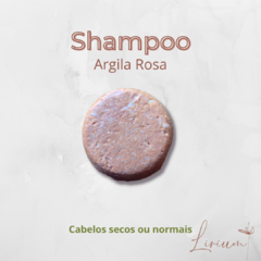 Shampoo Sólido de Argila Rosa