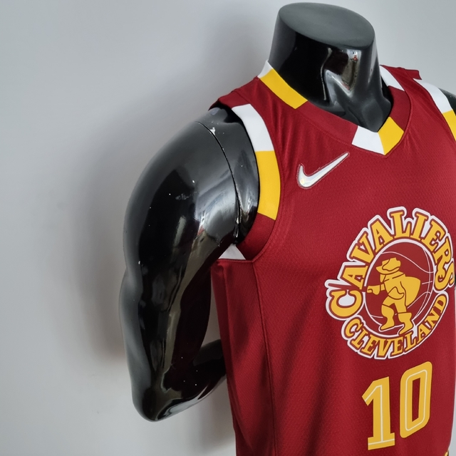 código láser llevar a cabo Camiseta Regata Cleveland Cavaliers Vermelho e Amarelo - Nike