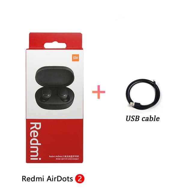 Frete grátis Original Redmi Airdots S Xiaomi Bluetooth Fones de ouvido AI  Control Gaming Headset Xiaomi
