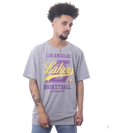 Camiseta NBA Los Angeles Lakers Manga Curta - loja online