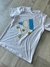 Remera AFA 3 estrellas blanca