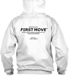 Moletom First Move - Off white