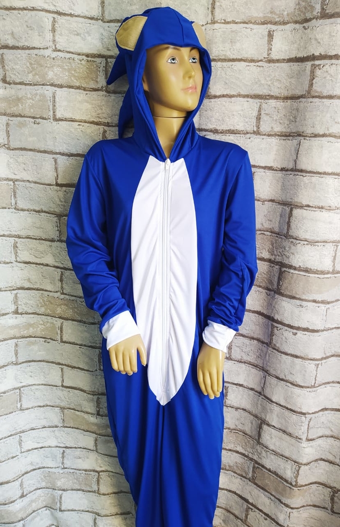 Fantasia Infantil Masculina do Sonic M