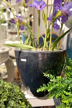 Macetero Bombe Azul M