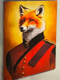 Cuadro Zorro