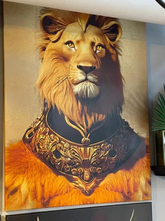 Cuadro Leon