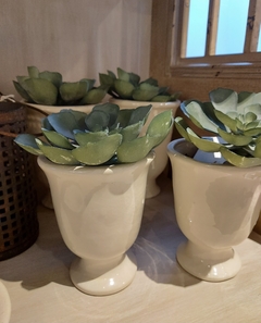 Florero copon Bajo