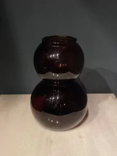 Doble globo negro