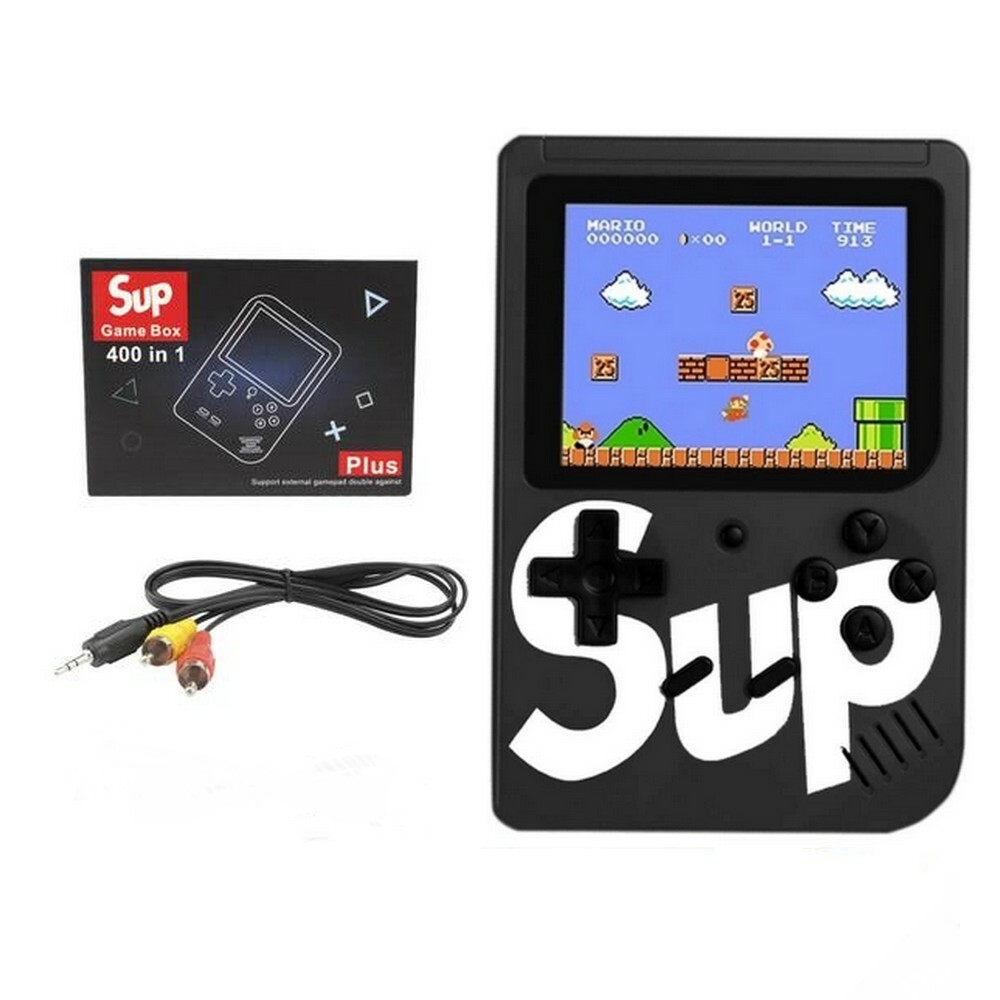 Mini Game Portátil Retrô Sup Game Box Plus Com 400 Jogos