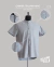 Camisa Italiana Mao Gris oscura