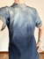CAMISA MAO DEGRADE SPANDEX TALLE S-M UNICA
