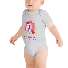 Body de bebé manga corta UnicornioArco - comprar en línea