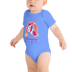 Imagen de Body de bebé manga corta UnicornioArco