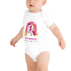 Body de bebé manga corta UnicornioArco