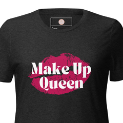 Camiseta suelta LipsPink de manga corta triblend para mujer - comprar en línea