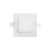 Painel de Led Embutir Quadrado em Metal Branco 11,7x11,7cm 6W 4000K - Opus 30111