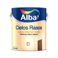 ALBA CIELOS RASOS STANDARD BLANCO-10 LITROS