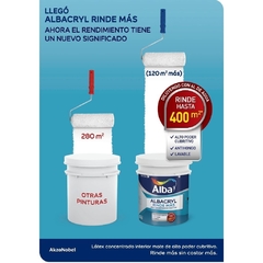 ALBACRYL RINDE MAS MATE BLANCO - comprar online