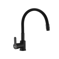 Griferia Monocomando PIAZZA Emblem Negra 10017NE