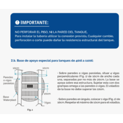 WATERPLAST 400 LTS TRICAPA - tienda online