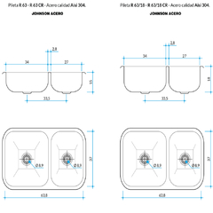 JOHNSON BACHA L.430 DOBLE RR 63 en internet