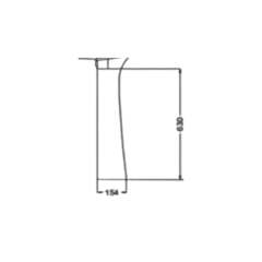 COLUMNA PARA LAVATORIO FERRUM ANDINA - comprar online