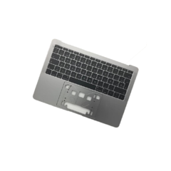 Case Gris con teclado usado para MacBook A1707