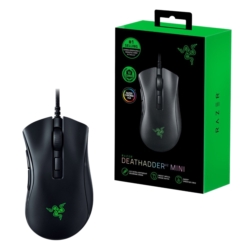 MOUSE GAMER RAZER DEATHADDER V2 MINI - Techfield