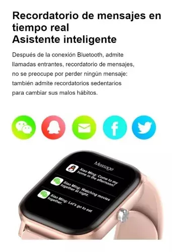 SmartWatch DT36 Serie 6 PRO 44mm IPS Full HD Android / Ios - Rosa | Linio  Perú - GE582EL1G3V6JLPE