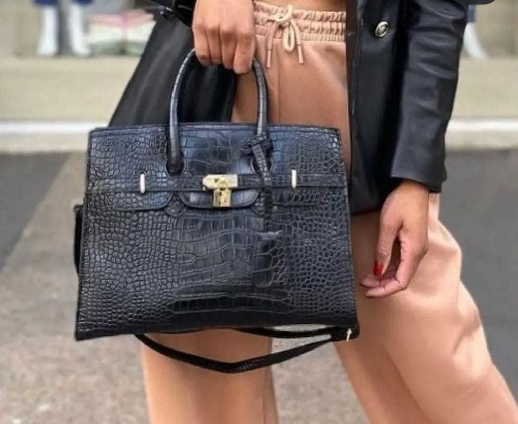 alligator birkin bolsa