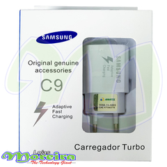 CARREGADOR SAMSUNG GALAXY /C9 - 2 EM 1 5.0 V - 2.0A - V8