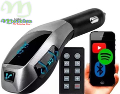 Transmissor Fm Bluetooth Veicular X6 Wireless Car Kit