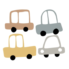 Cute cars Stickers vinil - comprar en línea