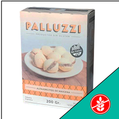ALFAJORCITOS DE MAICENA PALLUZZI 200 grs.