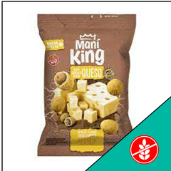 MANÍ CROCANTE SABOR QUESO MANÍ KING 80grs