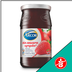 MERMELADA DE FRUTILLA SIN AZÚCARES AGREGADOS ARCOR 390 grs