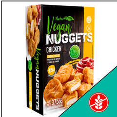 NUGGETS SABOR POLLO CON PROTEINA DE ARVEJAS NATURALRROZ 375 GRS 15 unidades