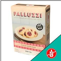 PEPAS DE FRUTOS ROJOS PALLUZZI 200 grs