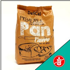 PREMEZCLA PARA PREPARAR PAN CASERO DELICEL 500 grs