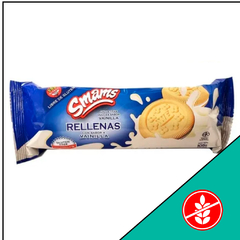 GALLETITAS RELLENAS SABOR VAINILLA 105 grs