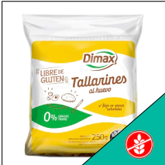 TALLERINES AL HUEVO FRESCOS DIMAX 250grs