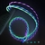Cargador Led Iphone lightning Luz que Fluye Violeta en internet