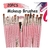 Set de Brochas Maquillaje Profesional para Belleza