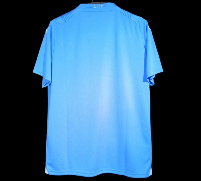 Camisa Manchester City I 23/24 - Jogador Puma Masculino - Azul claro