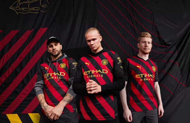 Nova camisa reserva do Manchester City 2023-2024 PUMA » MDF