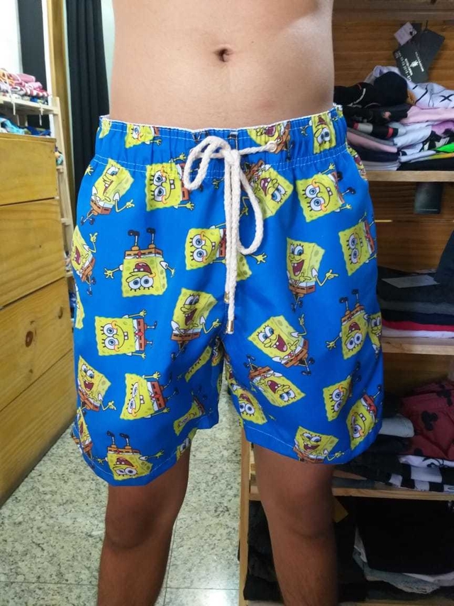 short masculino do bob esponja