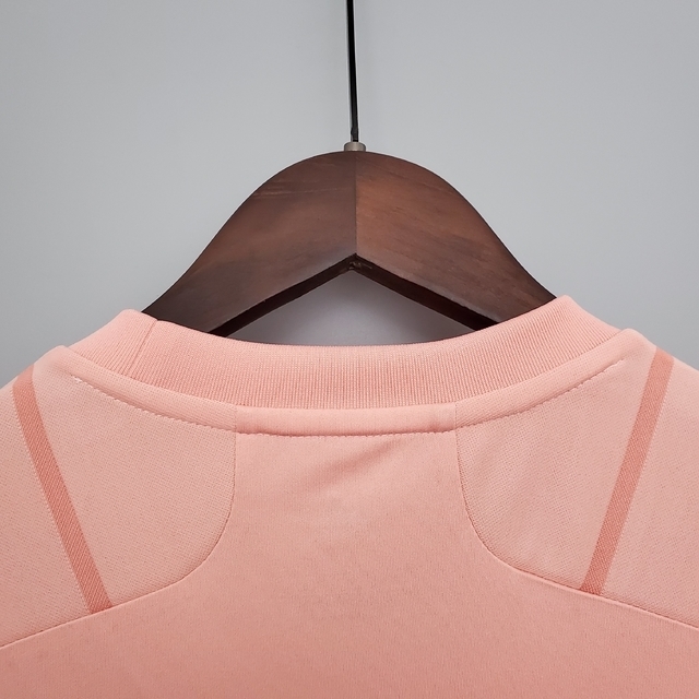 camisa são paulo feminina adidas rosa