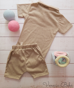 Conjunto Pintitas Body Chomba + Short - Arts. 24 Y 25 - Venecia Bebé
