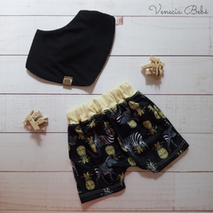Short y Bandana Cebra Amarillo Patito - Venecia Bebé