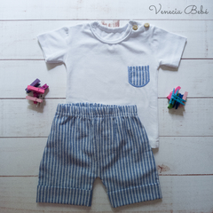 Conjunto Lino Remera + Short - Art. 10